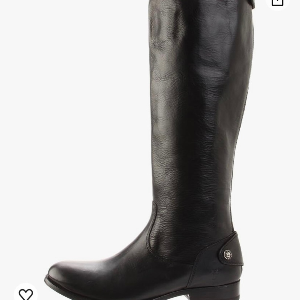 Frye Melissa back zip boots